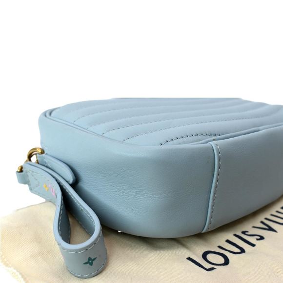 Louis Vuitton New Wave Quilted Leather Shoulder Bag Light Blue - Picture 8 of 12